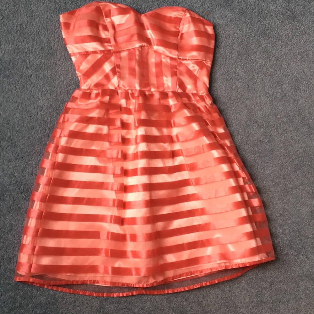 Pink party dress
